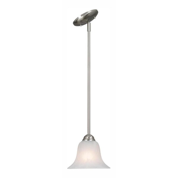 Golden Pewter Single Light Mini Pendant 4120 PW-MBL